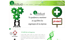 Desktop Screenshot of infosud.net